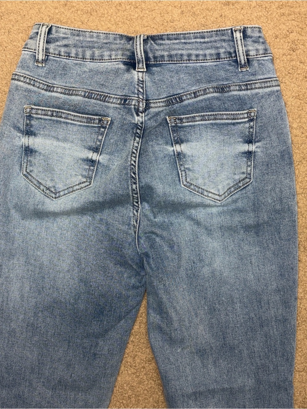 VIP High-Rise Light Blue Women's Jeans - Picture 8 of 10